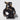 Vintage Black Bucking Bronco Figure