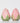 Vintage 1940s Franciscan Desert Rose Salt Pepper Shakers Pink Rosebud USA 3"