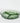 Vintage Hazel Atlas Green Glass 3 Compartment Relish Dish Thumbprint Pattern