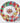 Vintage Fringe Studio Porcelain Holiday Plaid Christmas Poinsettia Plate 4pc Set