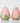 Vintage 1940s Franciscan Desert Rose Salt Pepper Shakers Pink Rosebud USA 3"