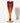 Antique 1920s Amber Pressed Footed Glass Vase Zipper Flared Scalloped Rim 10"