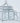Vintage Glass Terrarium Greenhouse Style Silvertone Metal Frame Hinged Door 10"