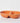 Vintage Hull Pottery Orange Drip Glaze Divided Ceramic Oven Proof Serving Dish