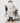 Rare Vintage Department 65 Old World Limited Edition White Coat Santa Figurine