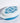 Vintage 1960s Pyrex USA Horizon Blue Divided Casserole Dish w Lid MCM 1.5 Quart