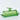 Vintage Uranium Glass Green Butterfly Butter Dish