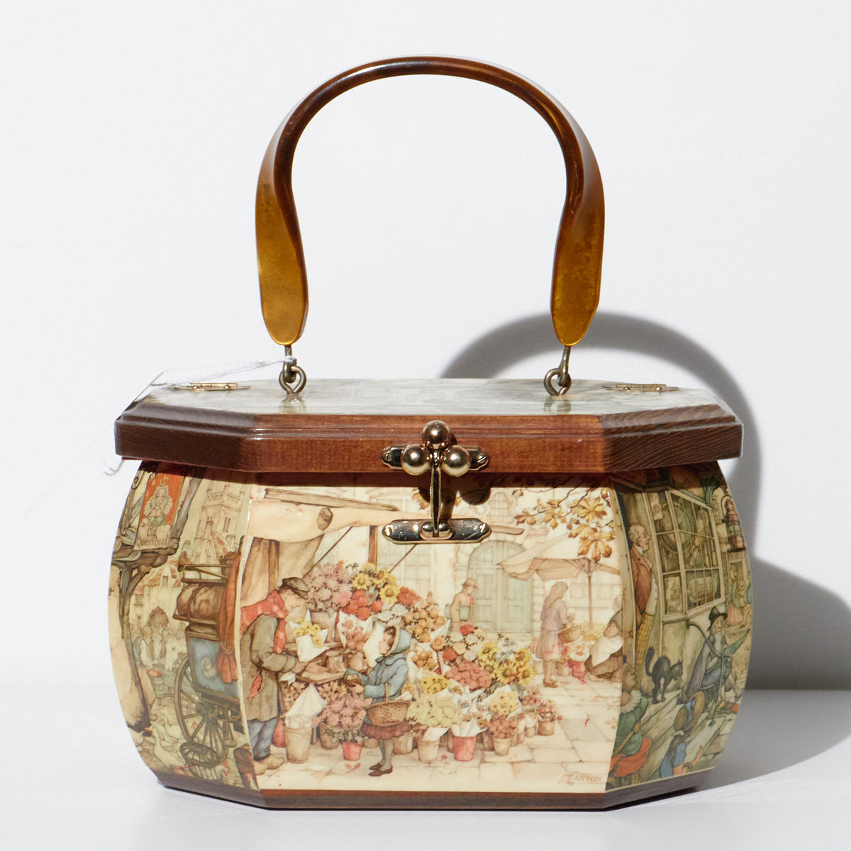 Anton Vintage Purse Vintage Anton Pieck  main image 3