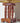 Vintage Solid Wood Alabama Lamp Company with Brass Hardware & Original Shade