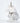 Vintage 1950 Crystal Boudoir Desk Lamp Heavy Thick Petal Glass Shade Fluted Base