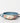 Vintage Roseville Pottery Magnolia Blue Pink Floral Console Bowl