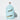 Vintage Blendo Colonial Glass Apothecary Jar w/Lid Robin Egg Blue