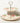Vintage Franciscan Desert Rose 2 Tier Serving Tray Hand Painted Interpace