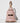 Vintage 1983 Jim Beam Noel Musical Bell Pink Gold Ceramic Whiskey Decanter