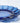 Blue Glass Deviled Egg Dish